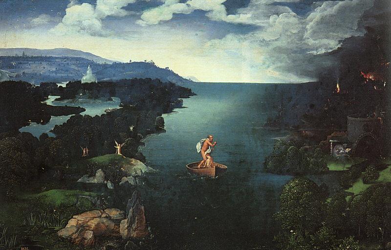 Joachim Patenier Charon Crossing the Styx Germany oil painting art